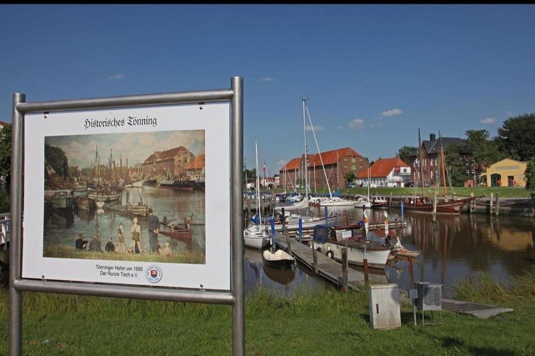 Landschaftliches Haus Tönning Exterior foto